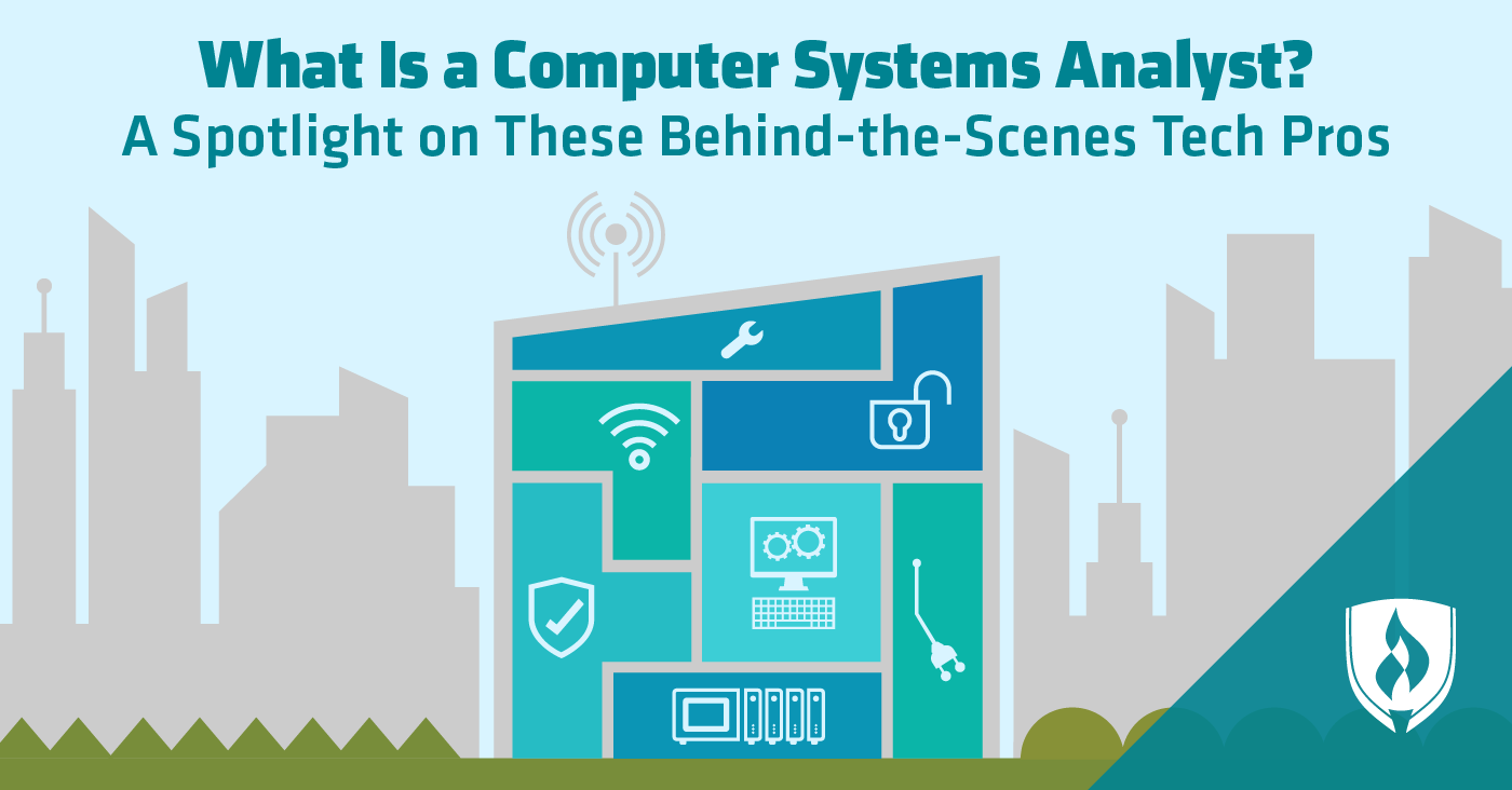 科技图标的形状形成了一座建筑