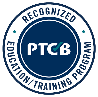 PTCB认可教育培训计划印章