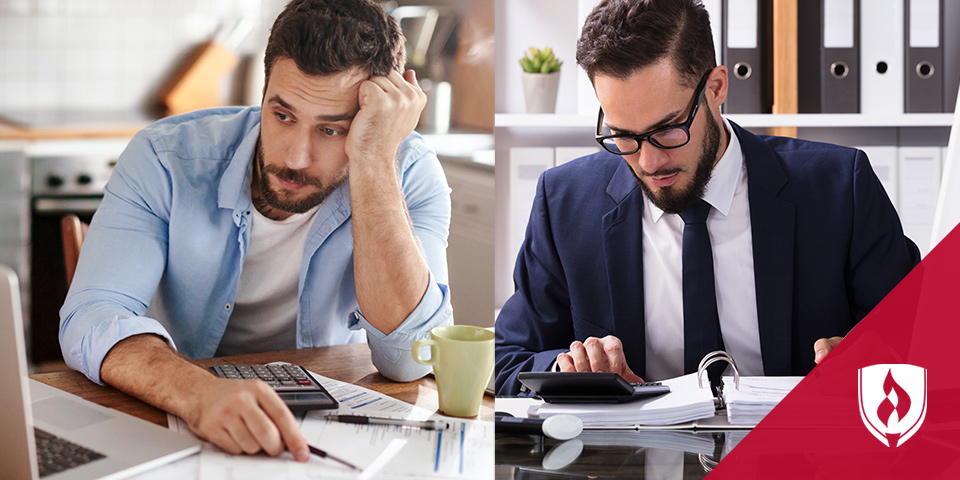 一个人与税收斗争，另一个人在纳税