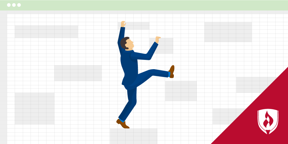 一个商人在爬电子表格