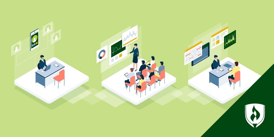 说明人力资源专家在三个不同的办公室设置工作