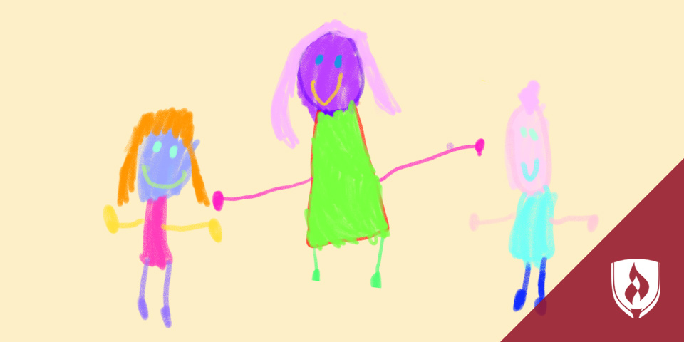 孩子们画画