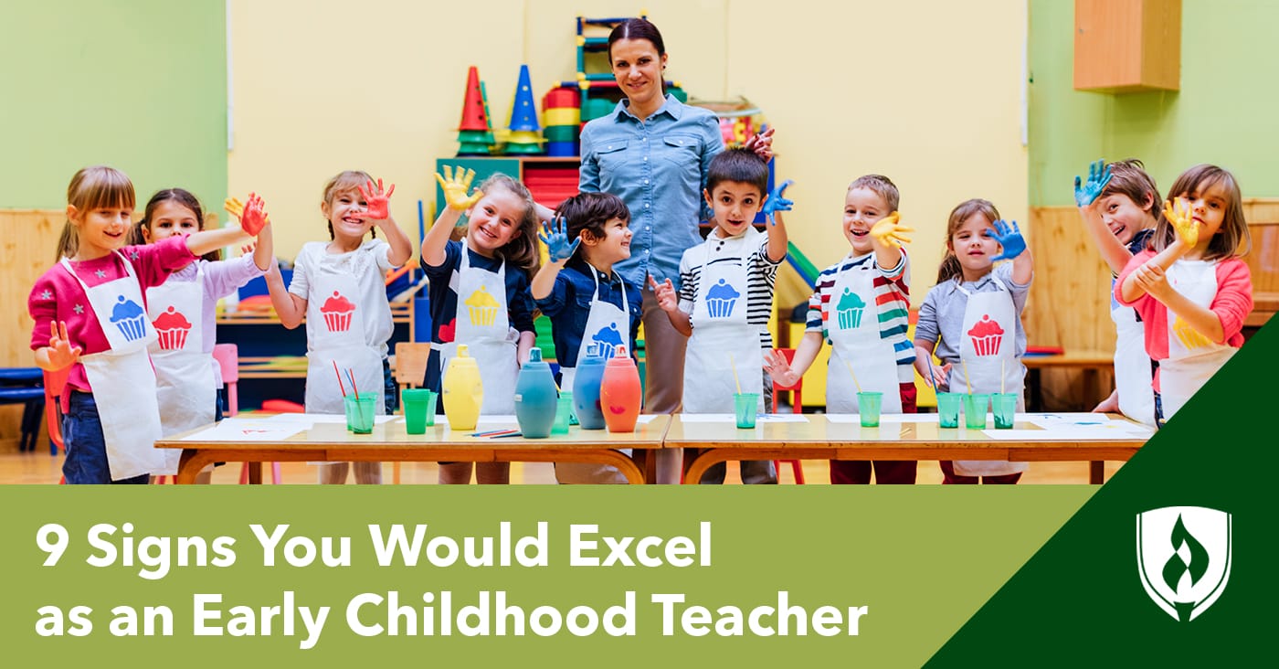 老师和孩子们一起做艺术项目