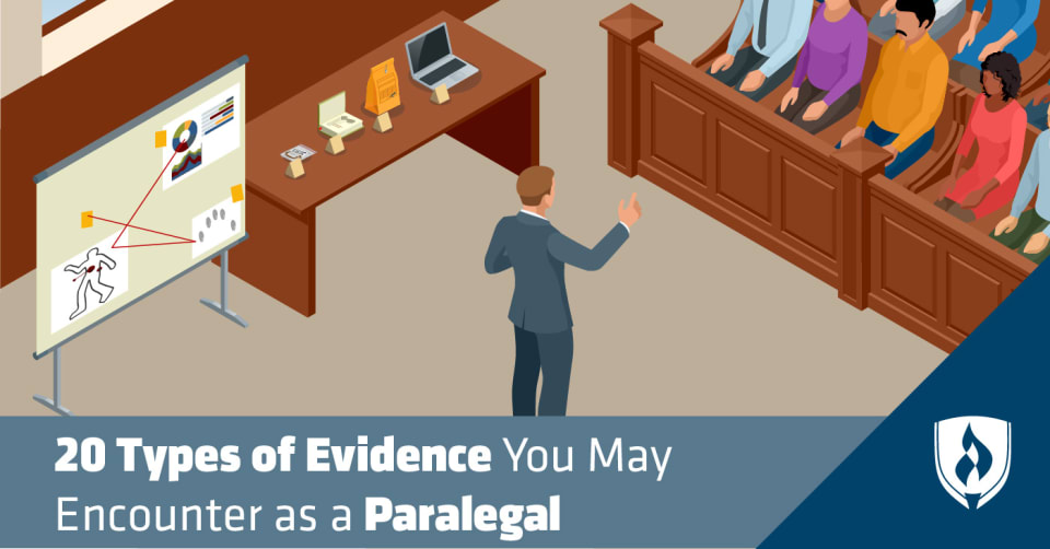 律师在法庭出示证据