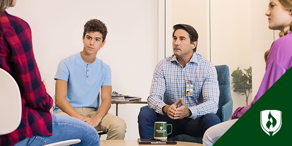 说明一个代表治疗类型的团体治疗会议