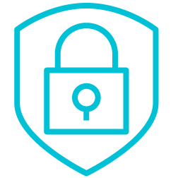 盾的图标有锁的锁。