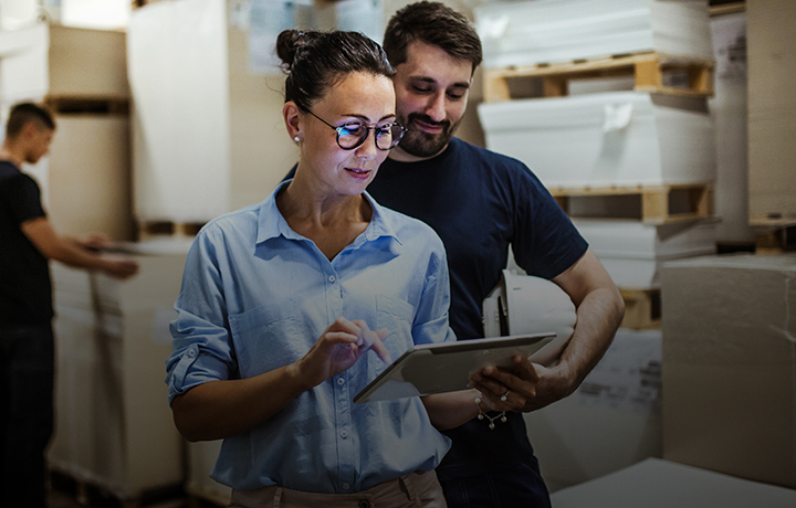 女性和男性看板
